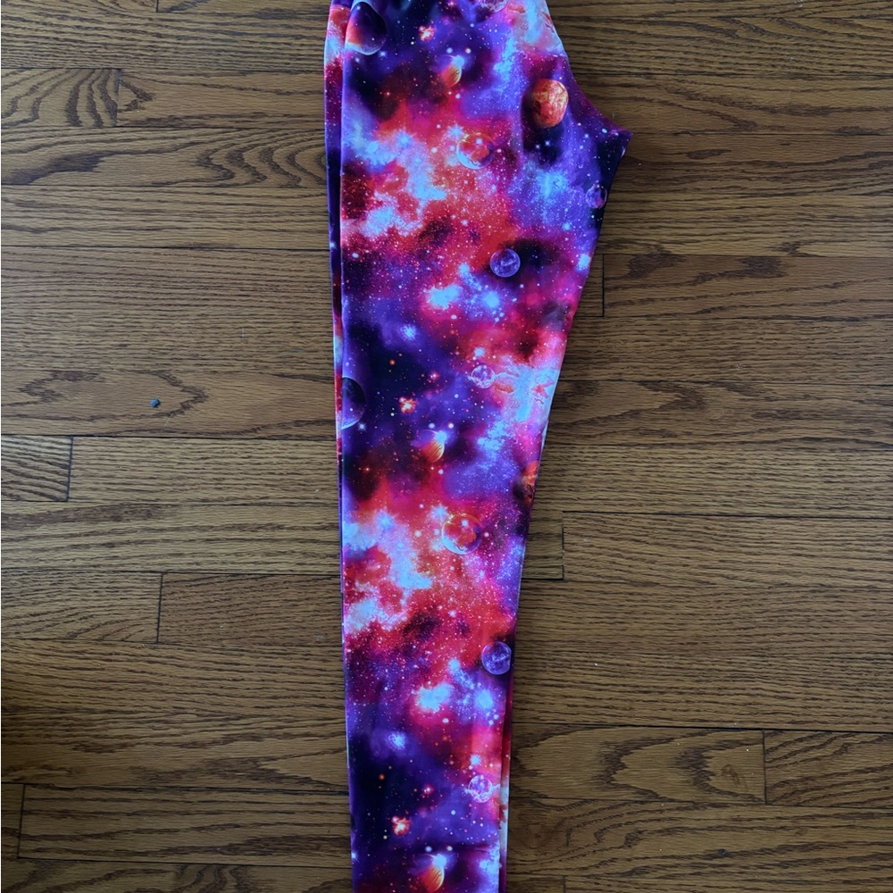 Women's Cosmic Galaxy Print Leggings
